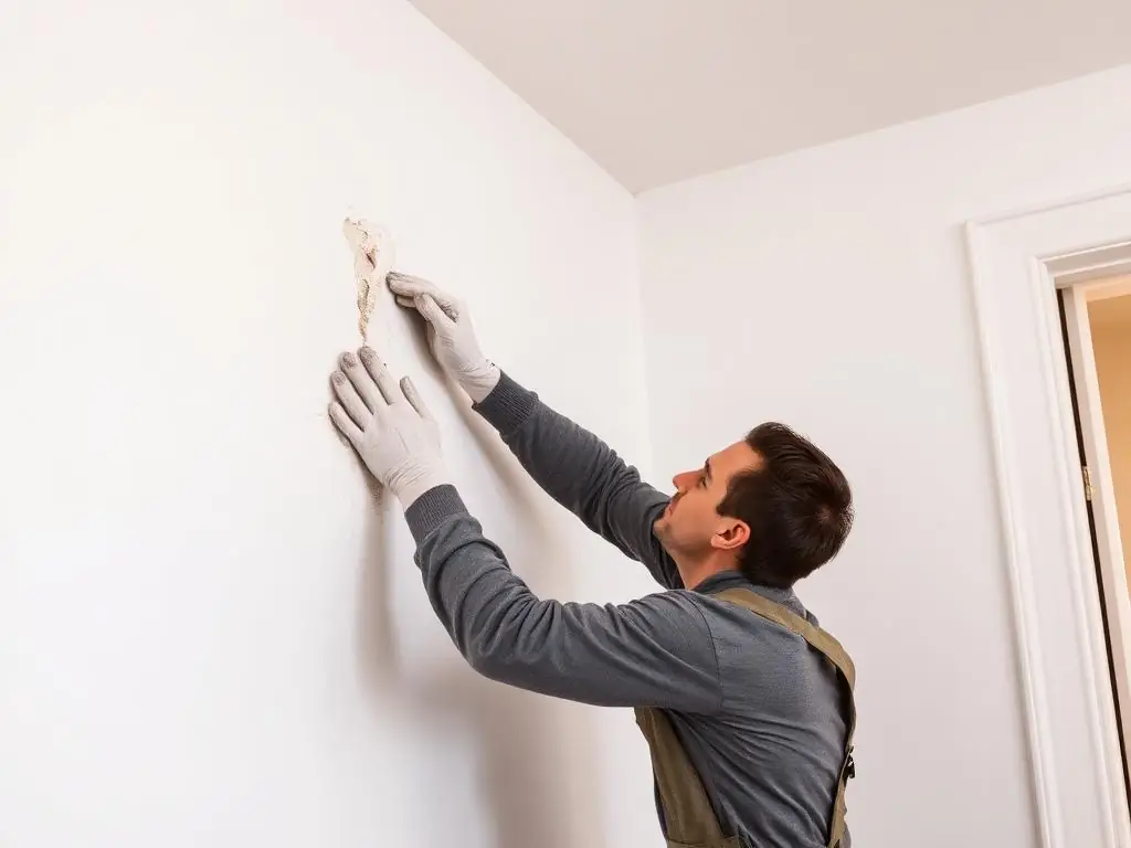 Drywall repair project in Denver Colorado